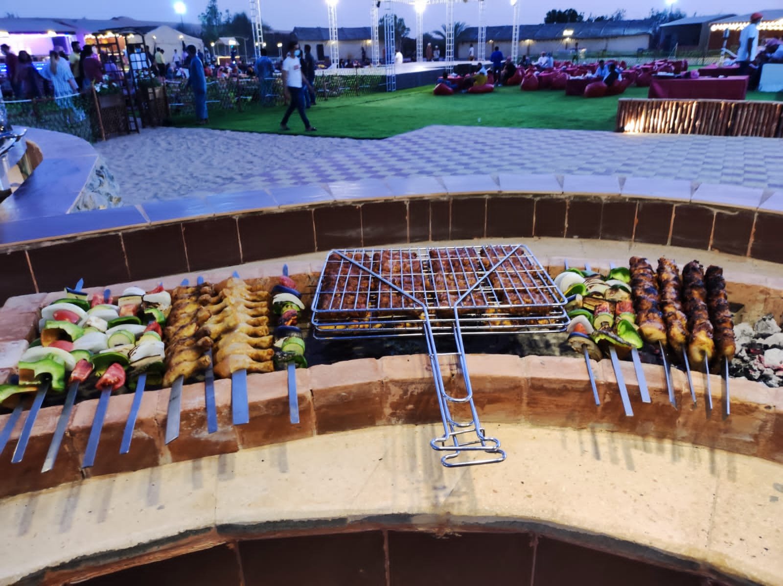 Bar B Q in Desert Safari